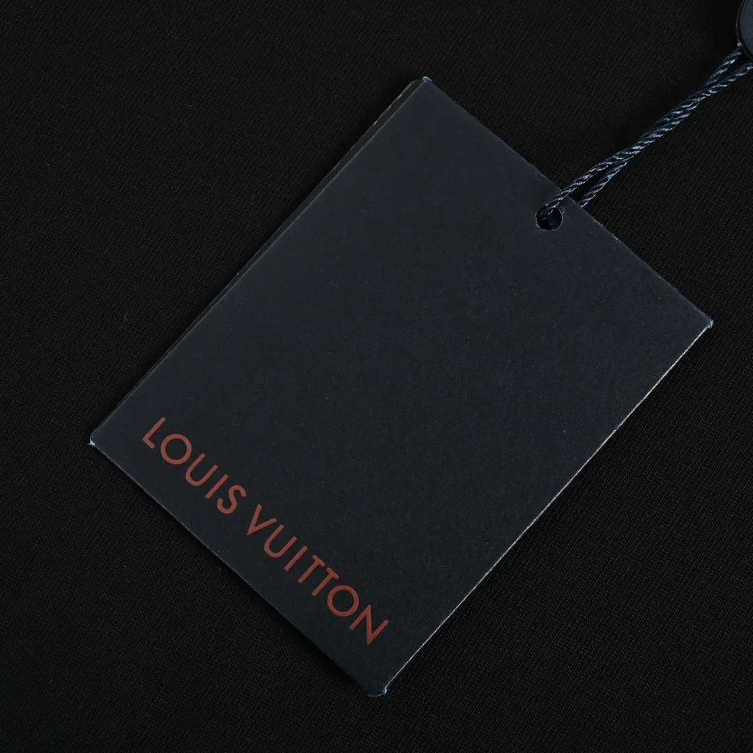 Louis Vuitton/Louis Vuitton 23ss back Shoes printed short sleeves